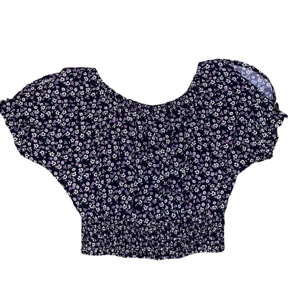 Zara Other - Zara Floral Smocked S/S Top